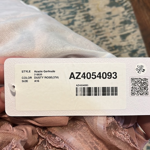 Azazie Dusty Rose Bridesmaid Dress “Gertrude” - Picture 15 of 15